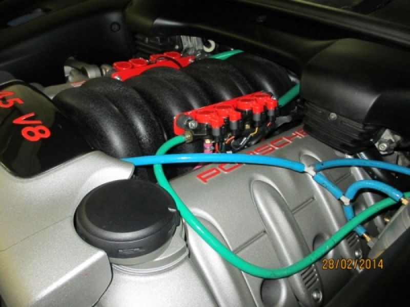 Modificación a GLP de un PORSCHE CAYENNE